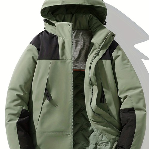 Veste doudoune parka capuche - doudoune,